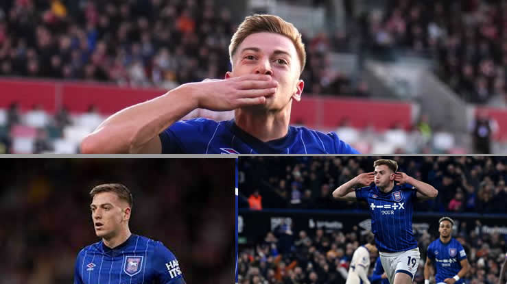 Ipswich Town’s Liam Delap